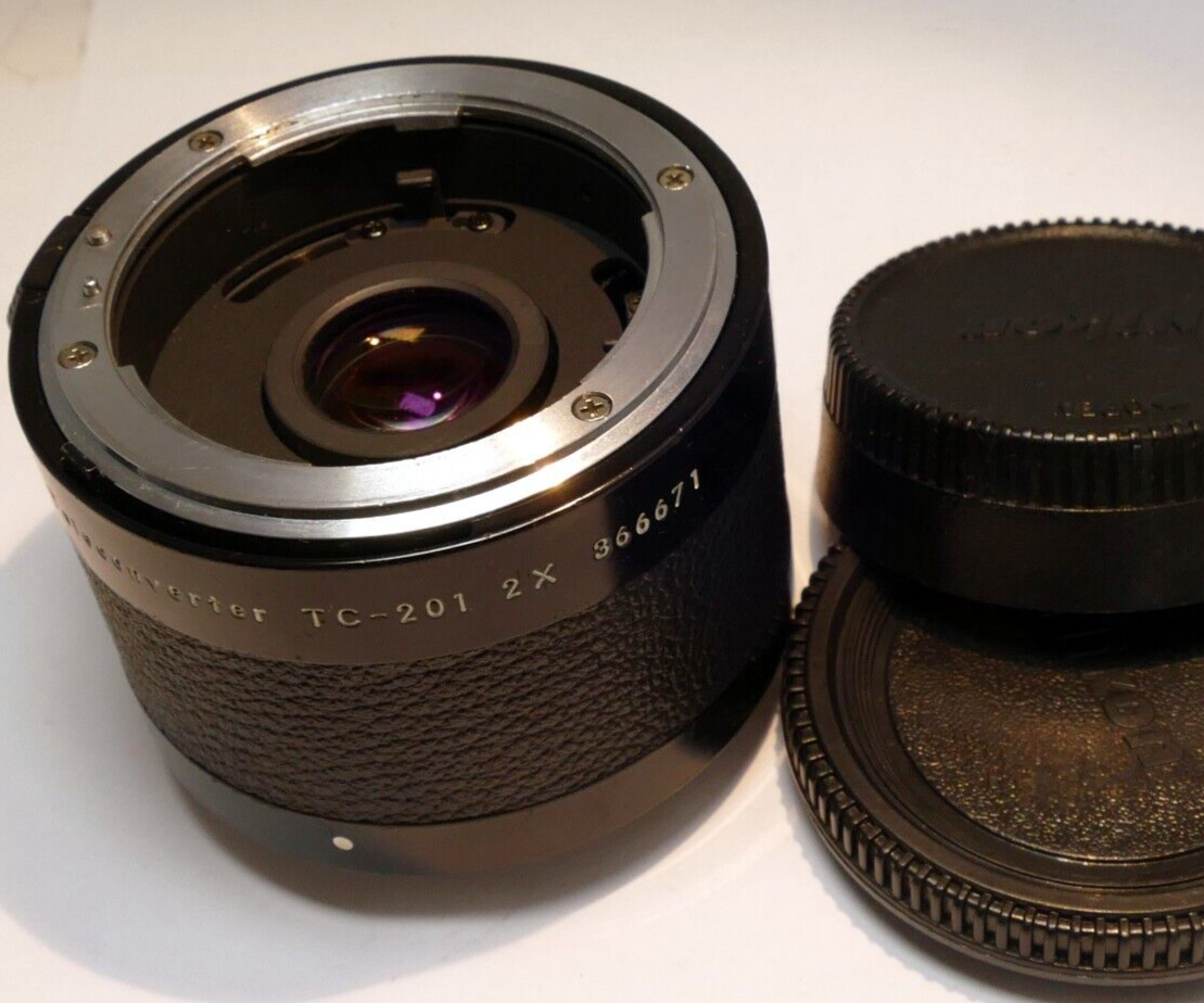 Nikon TC-201 Teleconverter 2x TC201 lens doubler - genuine OEM