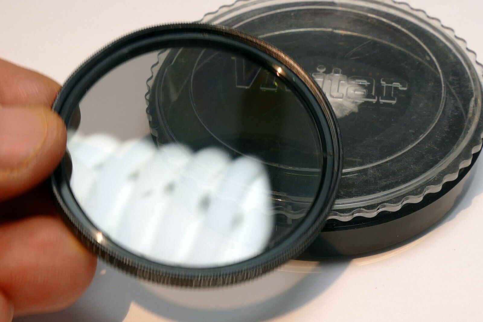 Vivitar 55mm Filter Polarizing Polar PL linear low profile for wide angle Japan