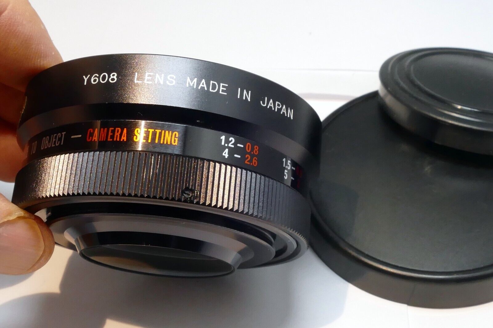 Yashica YASHIKOR  AUX  Telephoto 1:4 LENS ADAPTER Y608