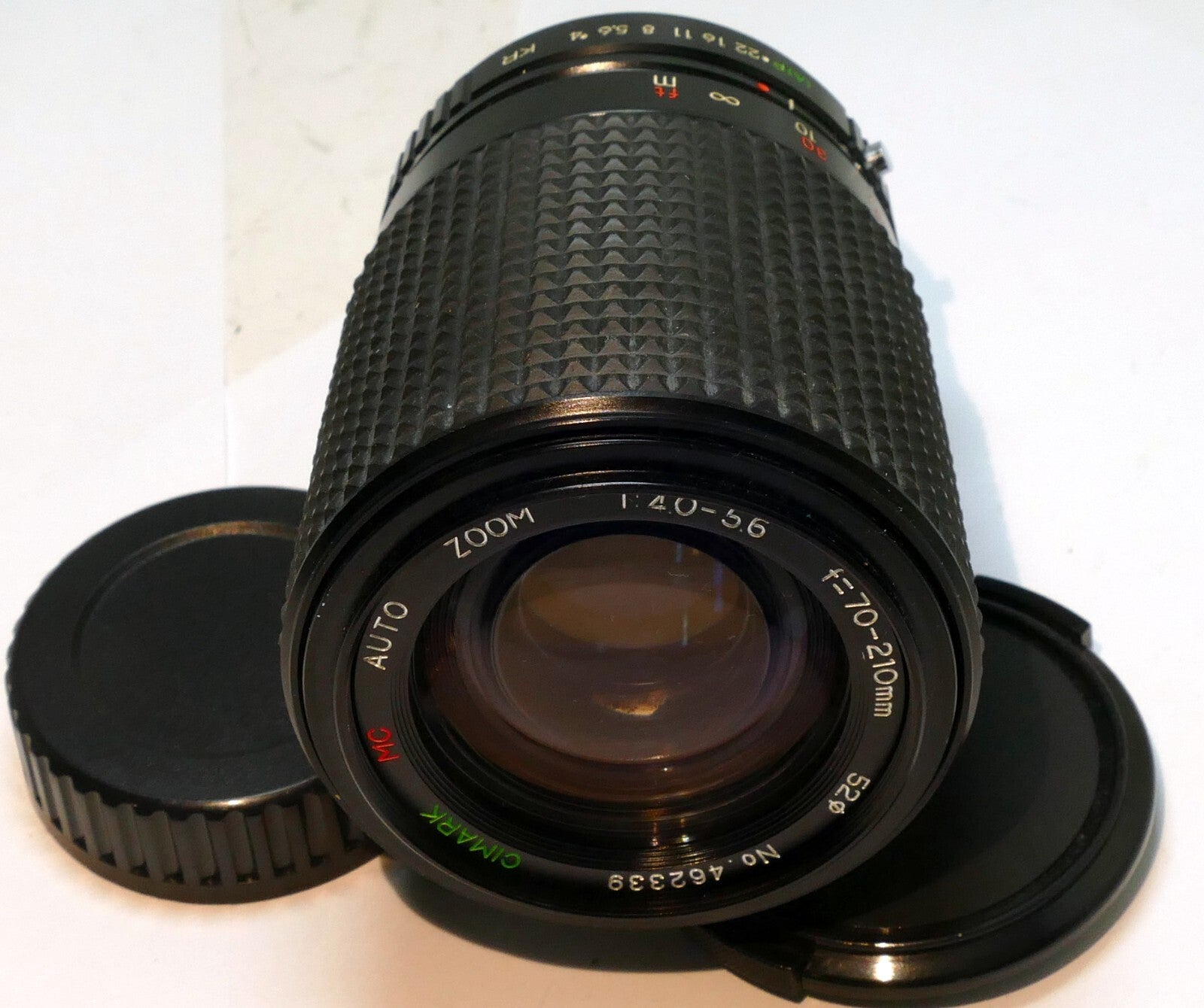 Cimark zoom 70-21`0mm f4-5.6 Lens for Pentax KR KA - with haze, and fungus
