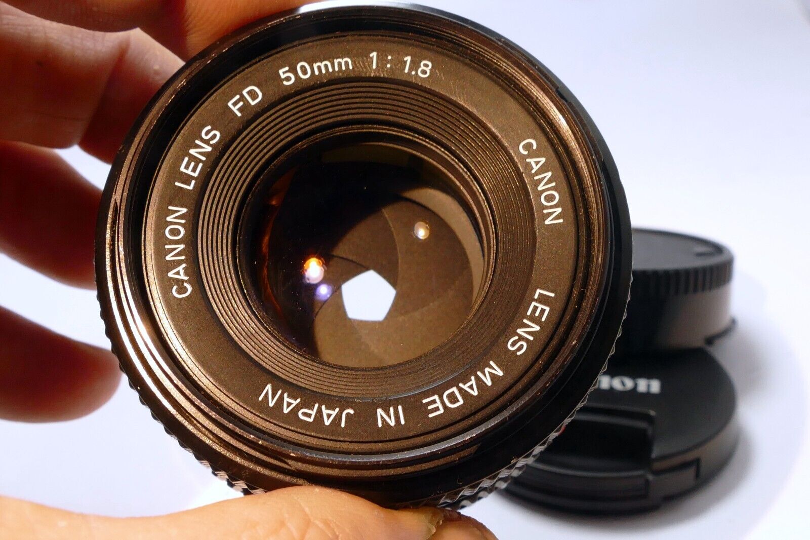 Canon FD 50mm f/1.8 FAST New FD 50mm 1.8 50/1.8 FD Prime Lens Canon CNFD50MMF1P8