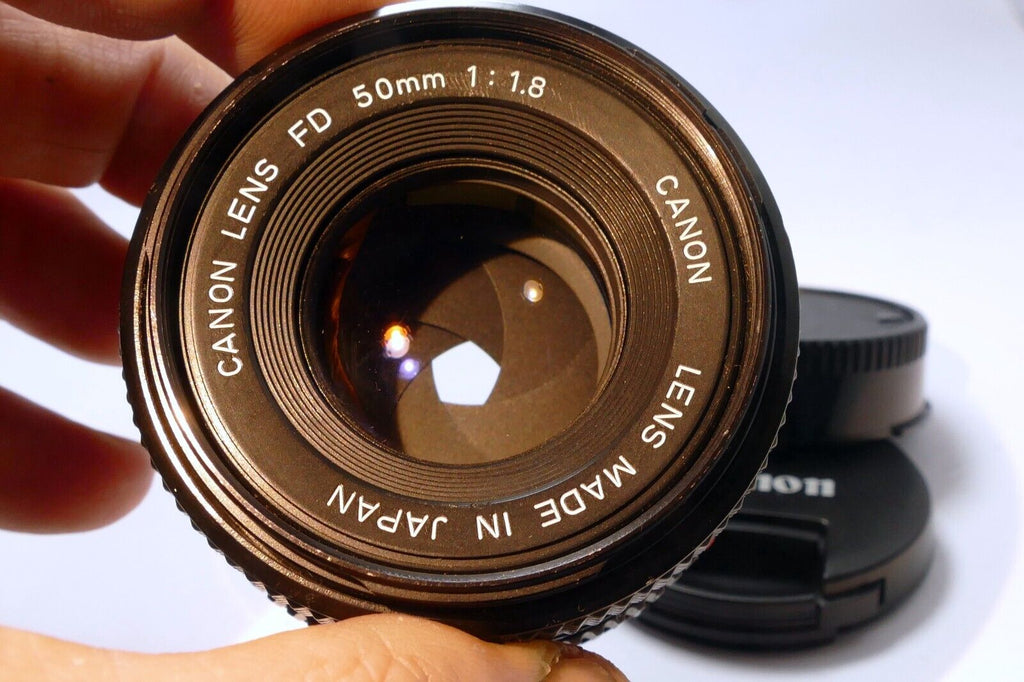 Canon FD 50mm f/1.8 FAST New FD 50mm 1.8 50/1.8 FD Prime Lens Canon CNFD50MMF1P8
