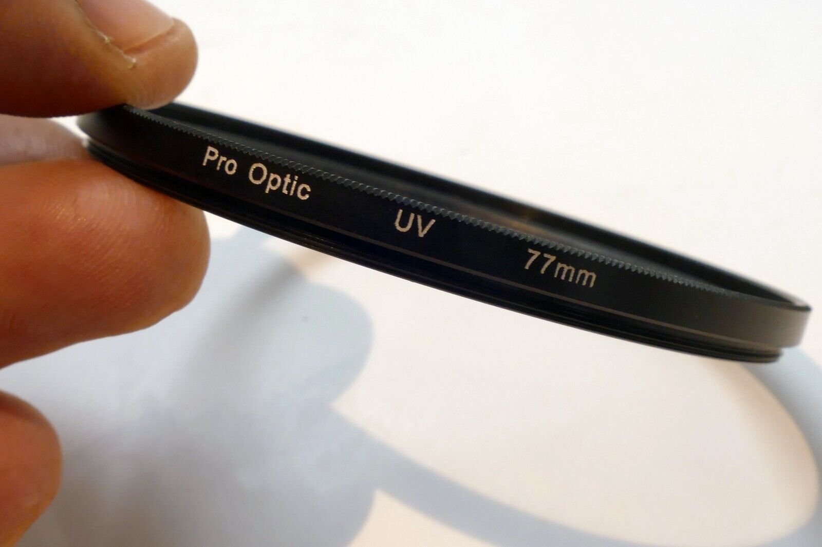 Pro Optic 77mm UV Filter Clear  protection low profile for wide angle lenses