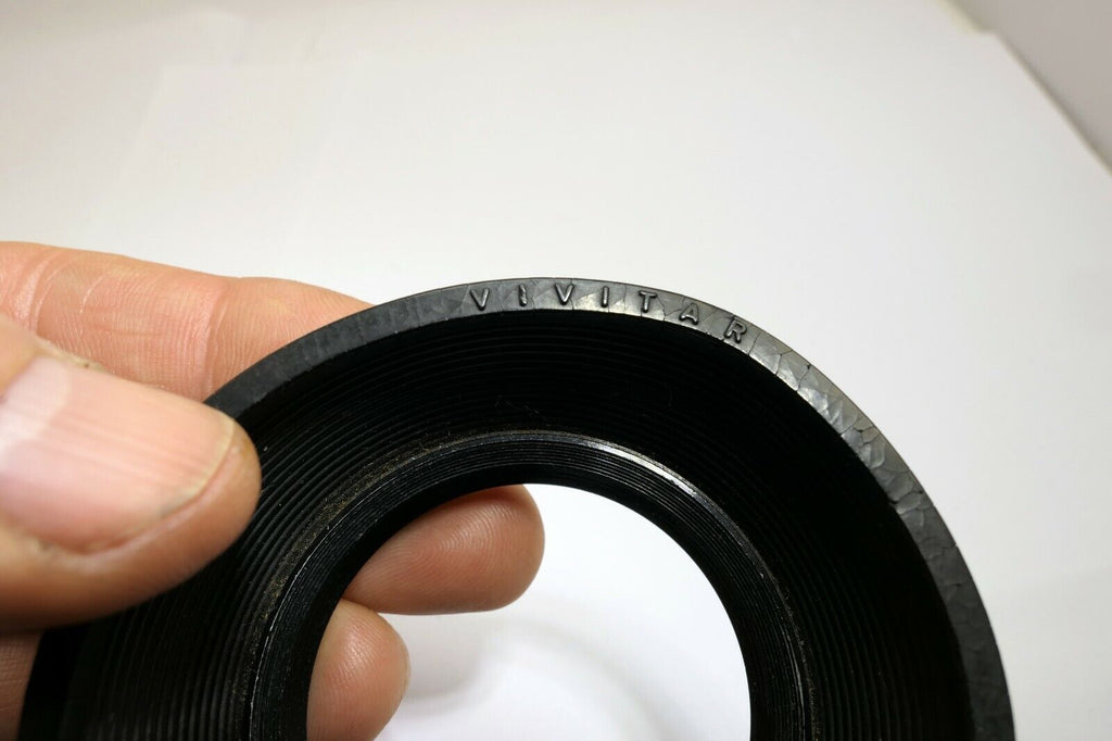 Vivitar 49mm  Rubber Lens Hood Shade  for 50mm f1.8 screw in type