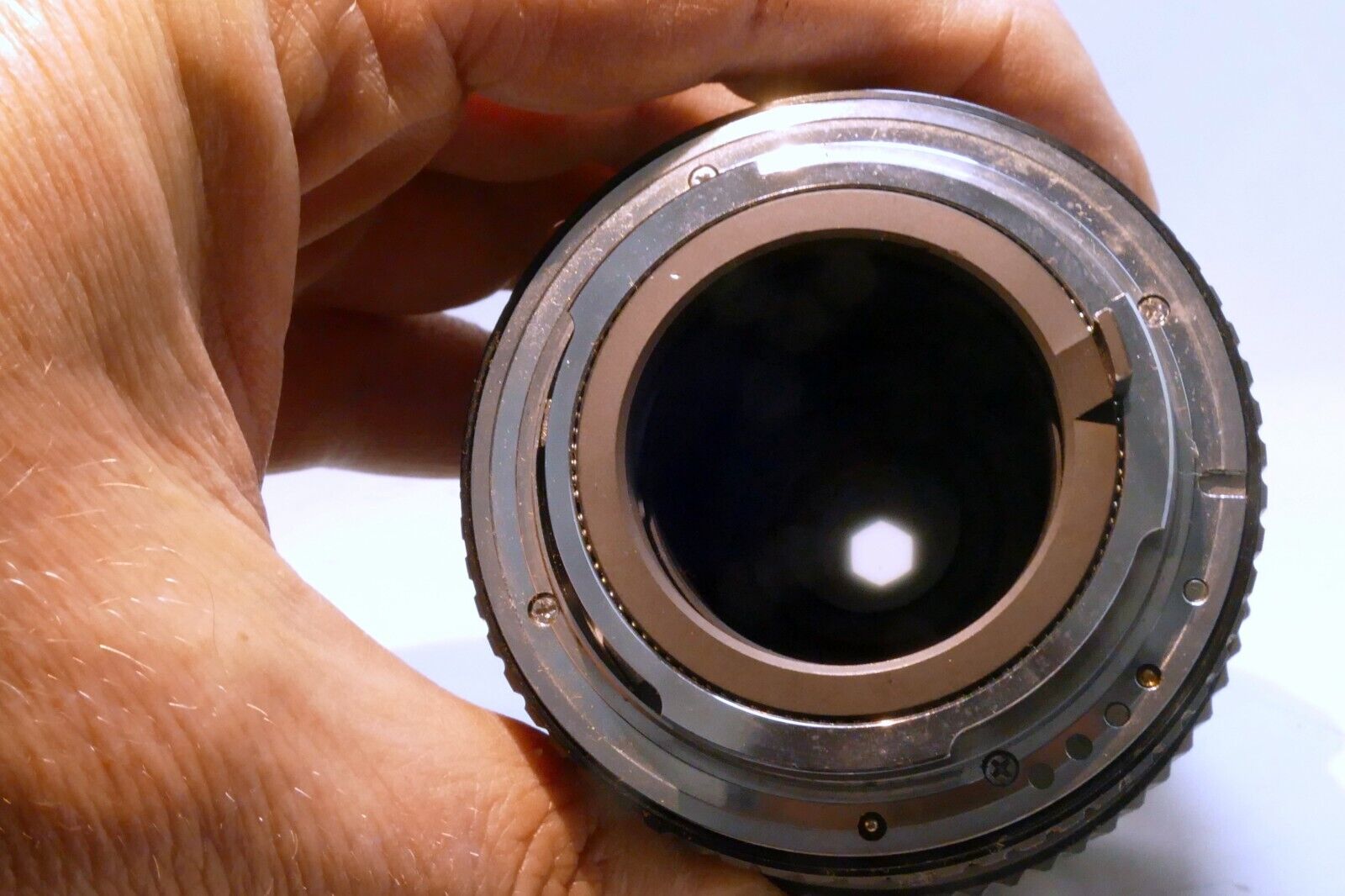 Sears 28-70mm f3.5-4.5 for PENTAX K KR manual focus lens - With separation haze