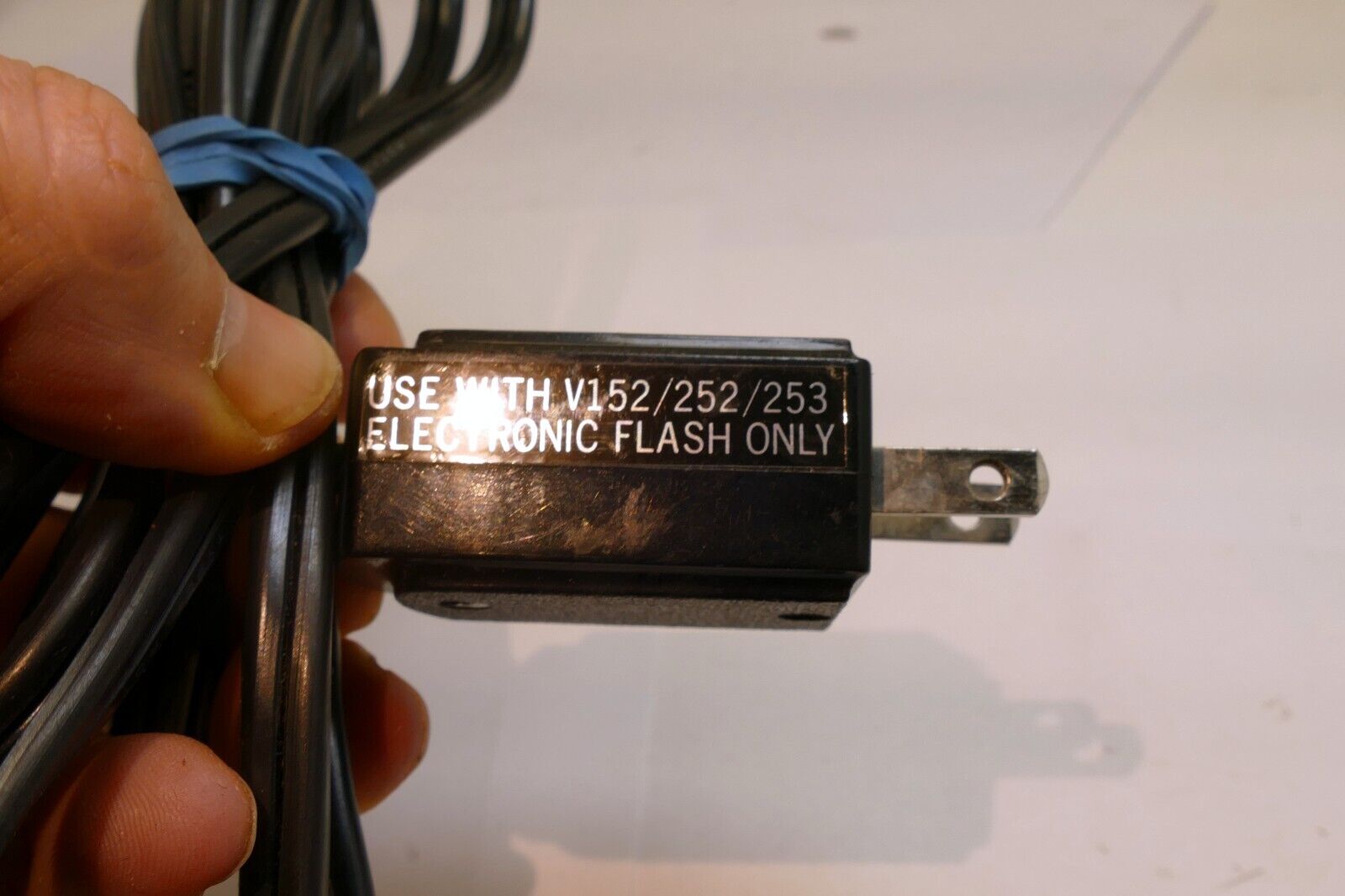 Vivitar SB-1 AC Power Cable Cord for  V152/252/253 Electronic Flash
