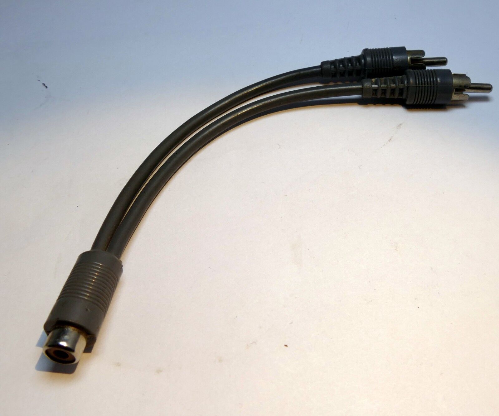 RCA Male to RCA Female   Audio  Cable  adapter plug