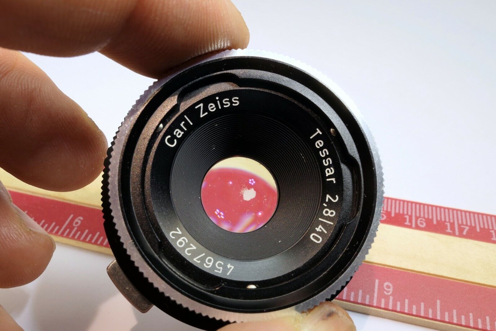 Carl Zeiss Tessar 40mm f2.8 LENS for Rolleiflex SL cameras Parts repair AS IS