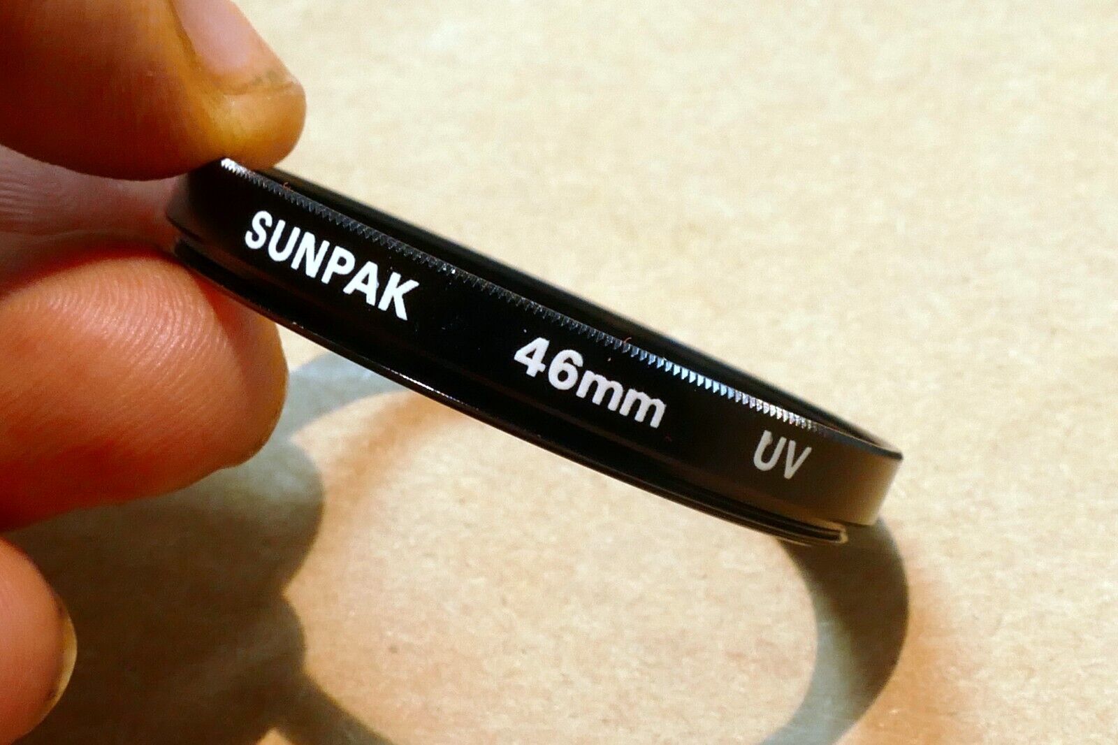 Sunpak 46mm Filter UV filter in excellent condition