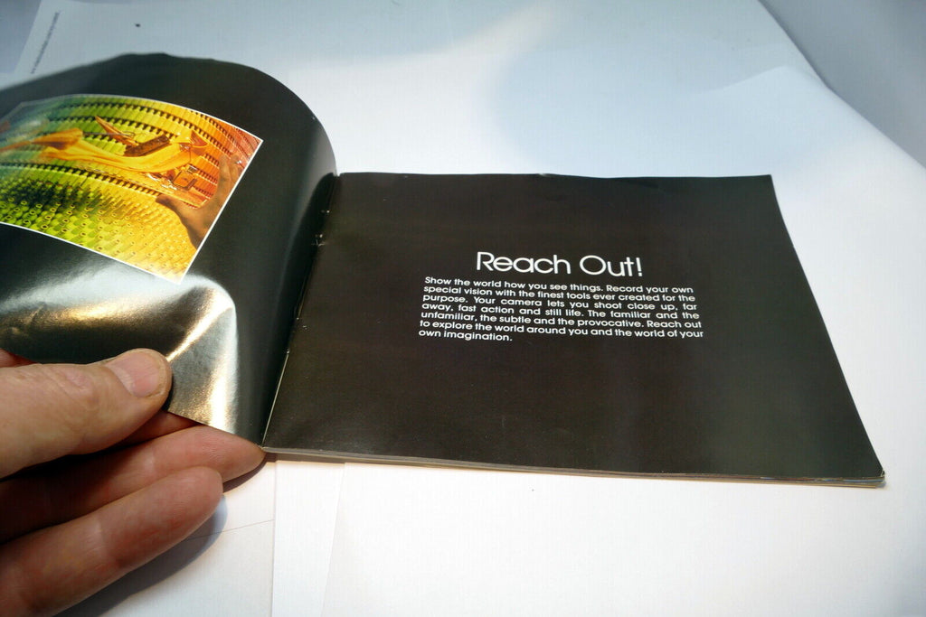 Nikon way to Photography Handbook camera Brochure Moscow Olympics 1979