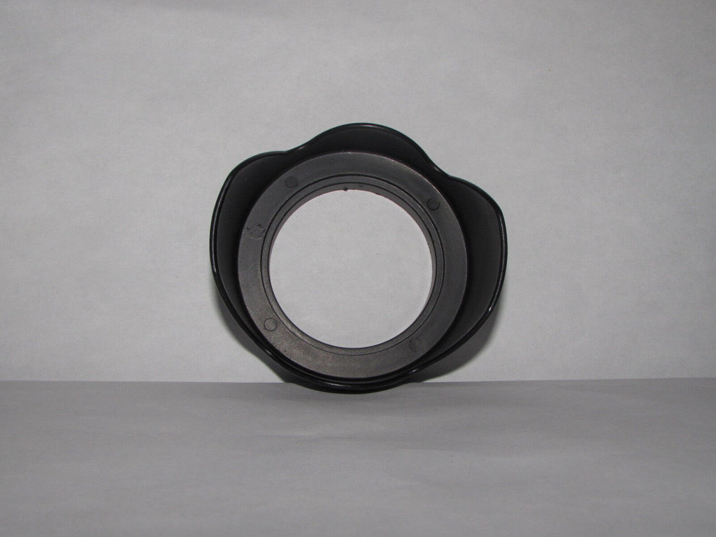 Used Bower 58mm Lens Hood screw in type flower shaped Plastic B11018