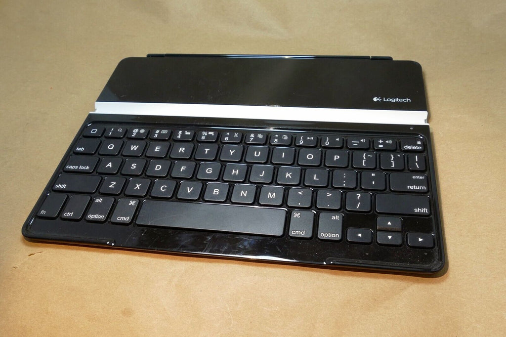 Logitech Y-R0032 Black Bluetooth Wireless Slim Tablet QWERTY Keyboard for iPad