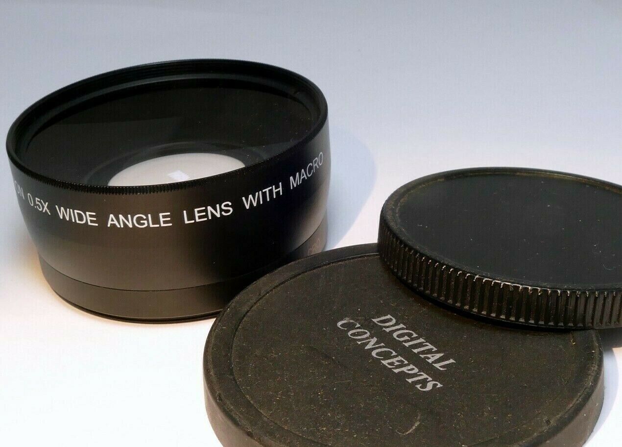 Crystal Optics High Definition  0.5X Wide Angle lens 58mm threaded with macro