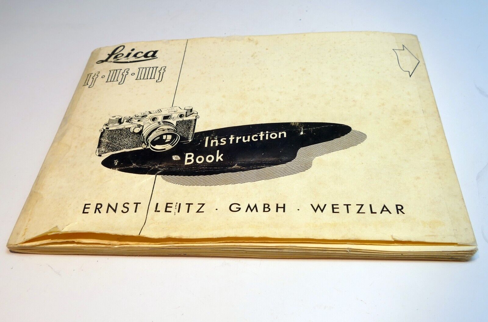 Leica IF IIF IIIF camera Manual Instruction Guide  Book  Germany OEM Genuine