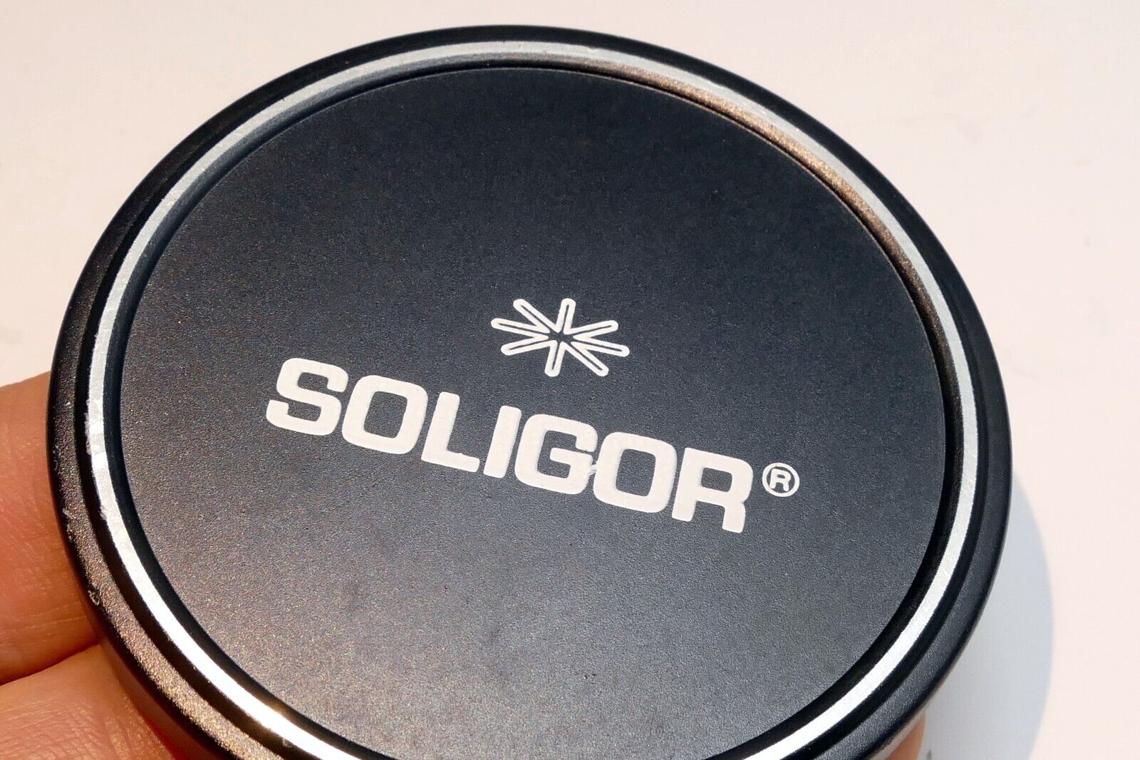 Soligor 62mm Front Lens Cap Metal slip on type