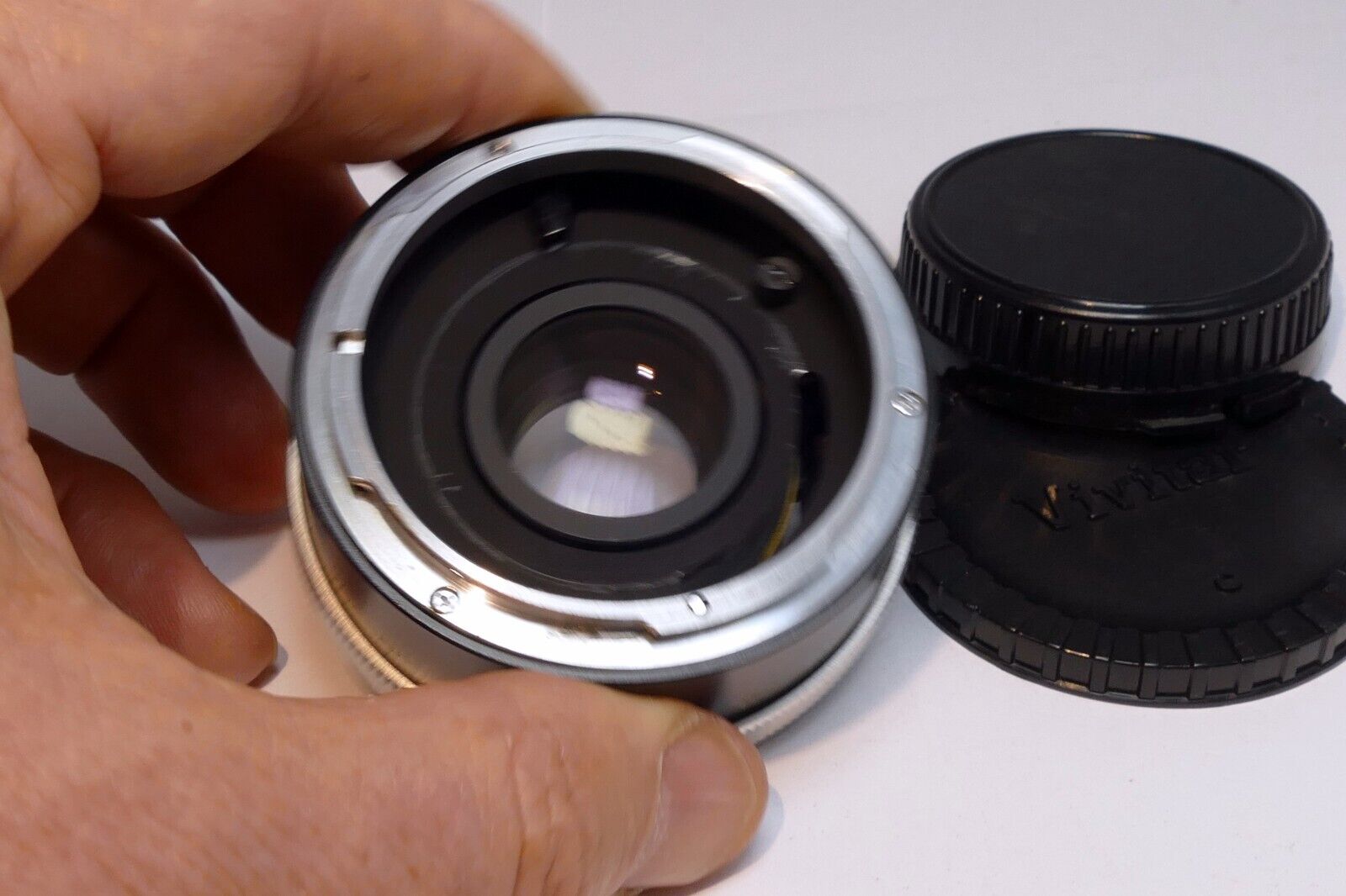 Vivitar Multi-Coated 2X Lens teleconverter for FD Canon mount manual focus lens