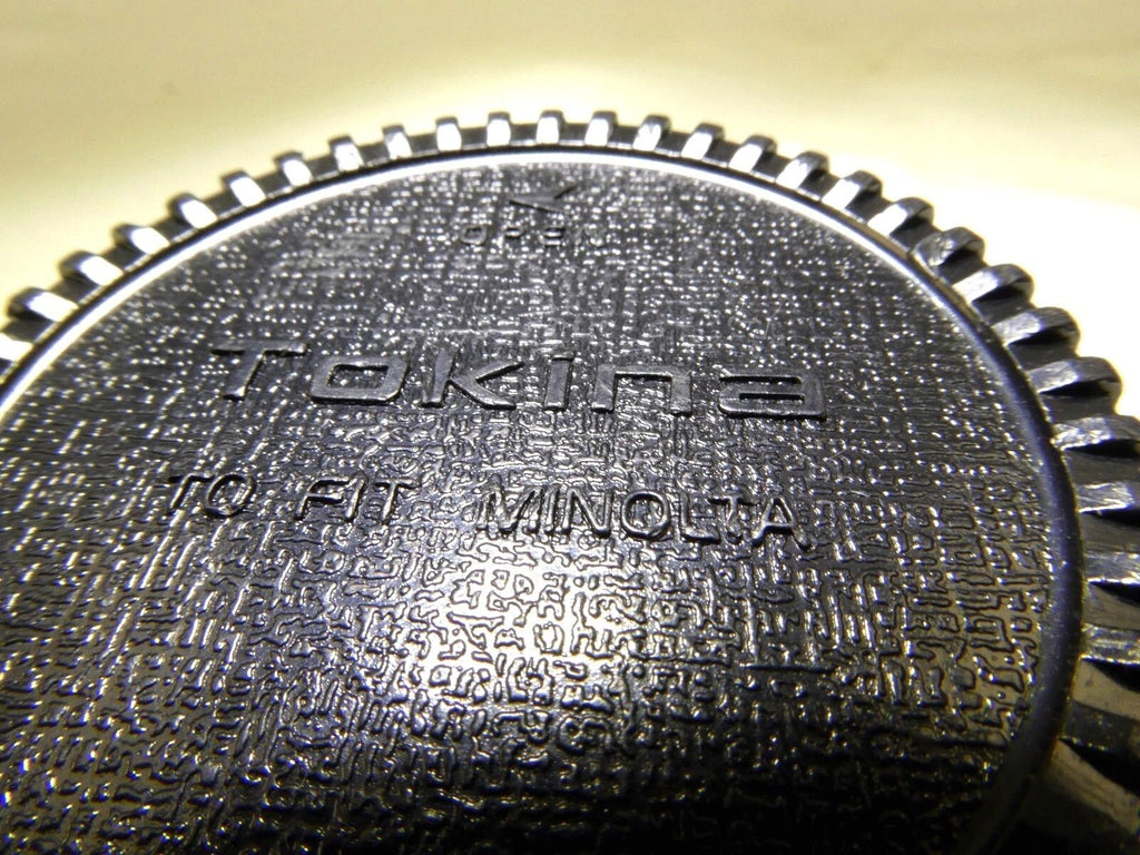 Tokina SP AT-X Rear lens cap for Minolta MC MD Lenses Genuine original Pro SD