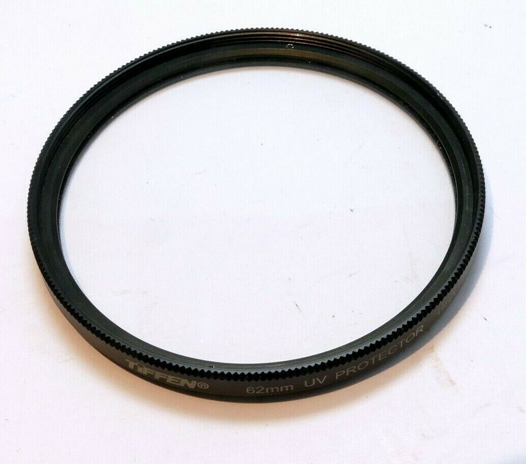 Tiffen Protector UV 62mm Lens Filter made in USA