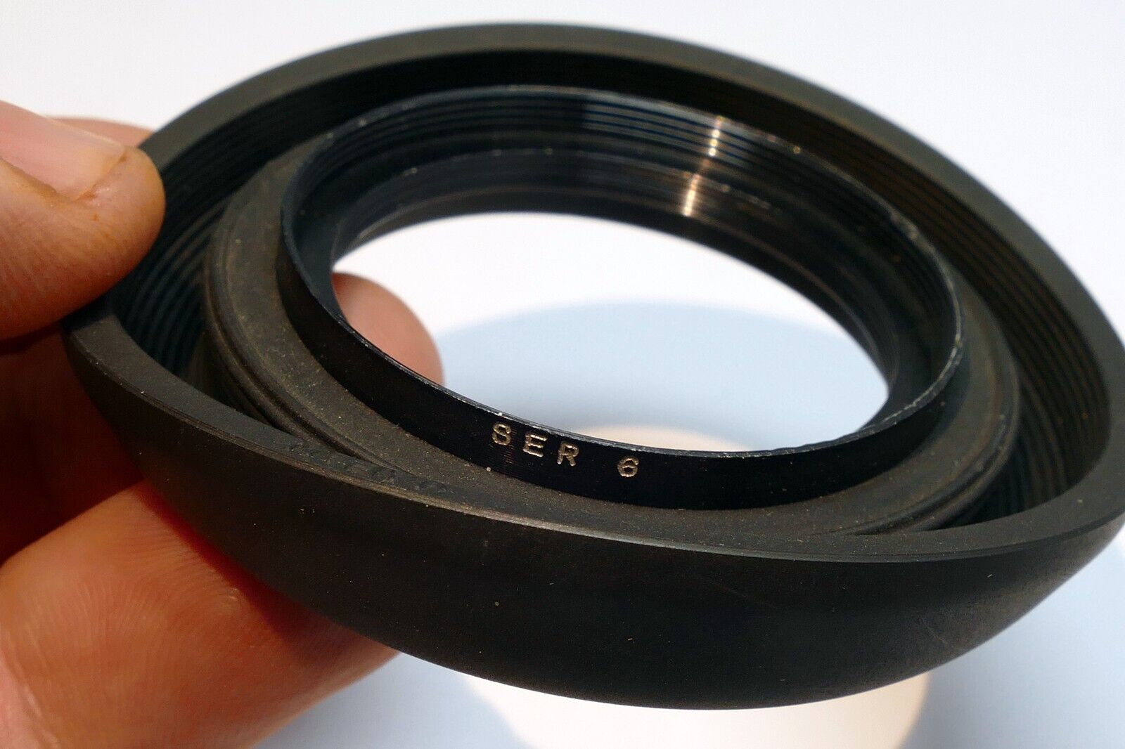 44.5mm Rubber Lens Hood Shade vintage double  threaded series VI 6