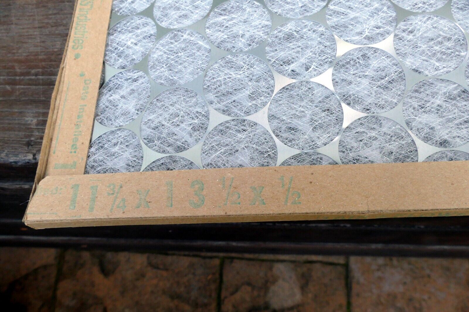 Glassfloss Industries 11 3/4 X 13 1/2 X 1/2"  MERV 13 Air Filter