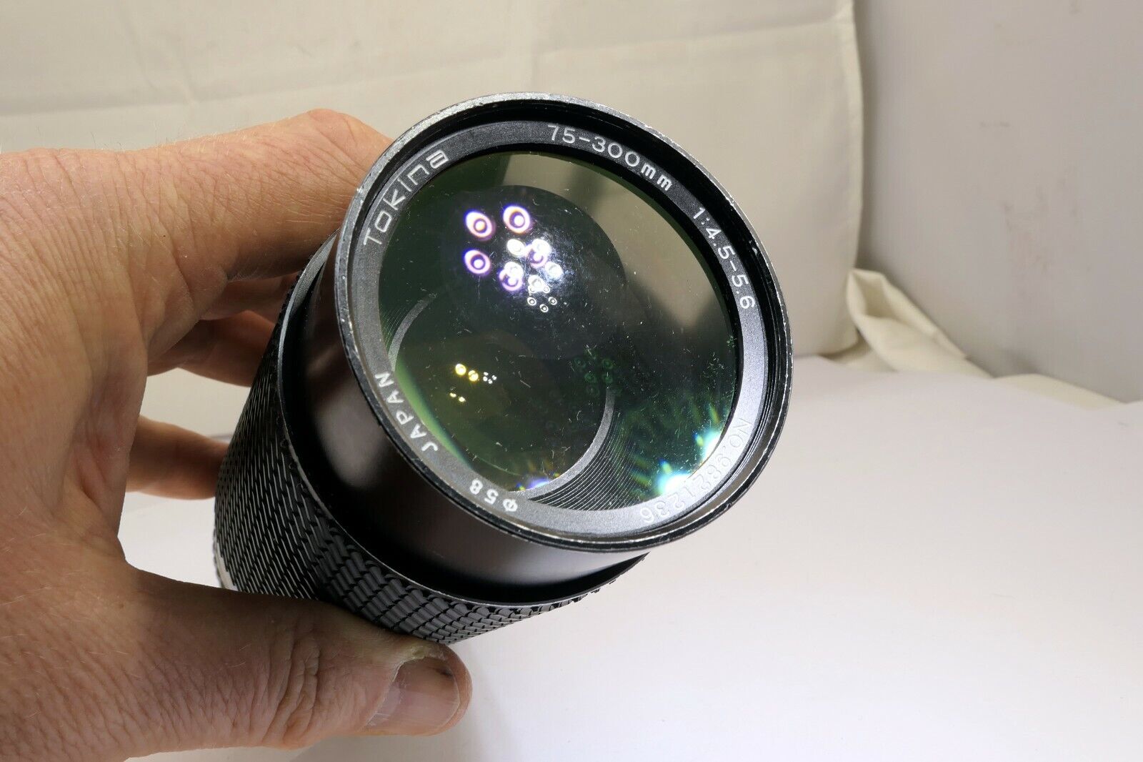 Tokina 75-300mm f4.5-5.6 Ai-s Lens for Nikon  Parts Repair AS IS aperture stuck