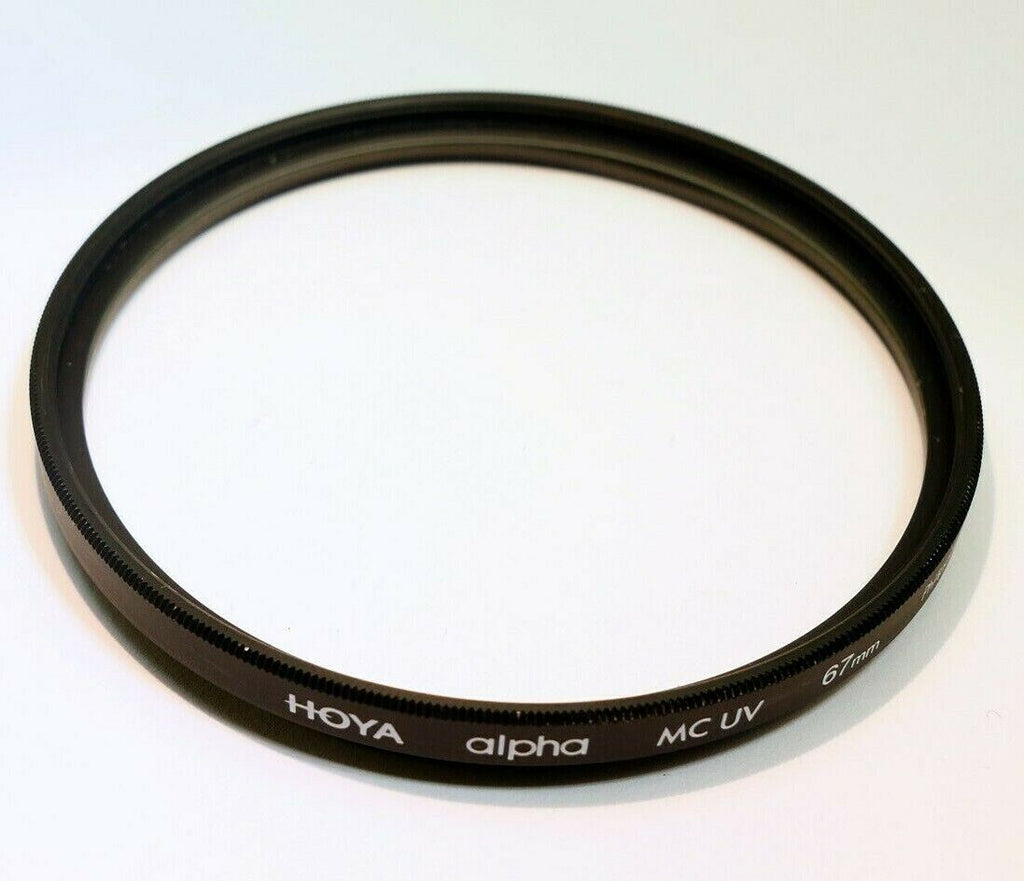 Hoya Alpha UV 67 mm filter MC multi-coated made in Philippines