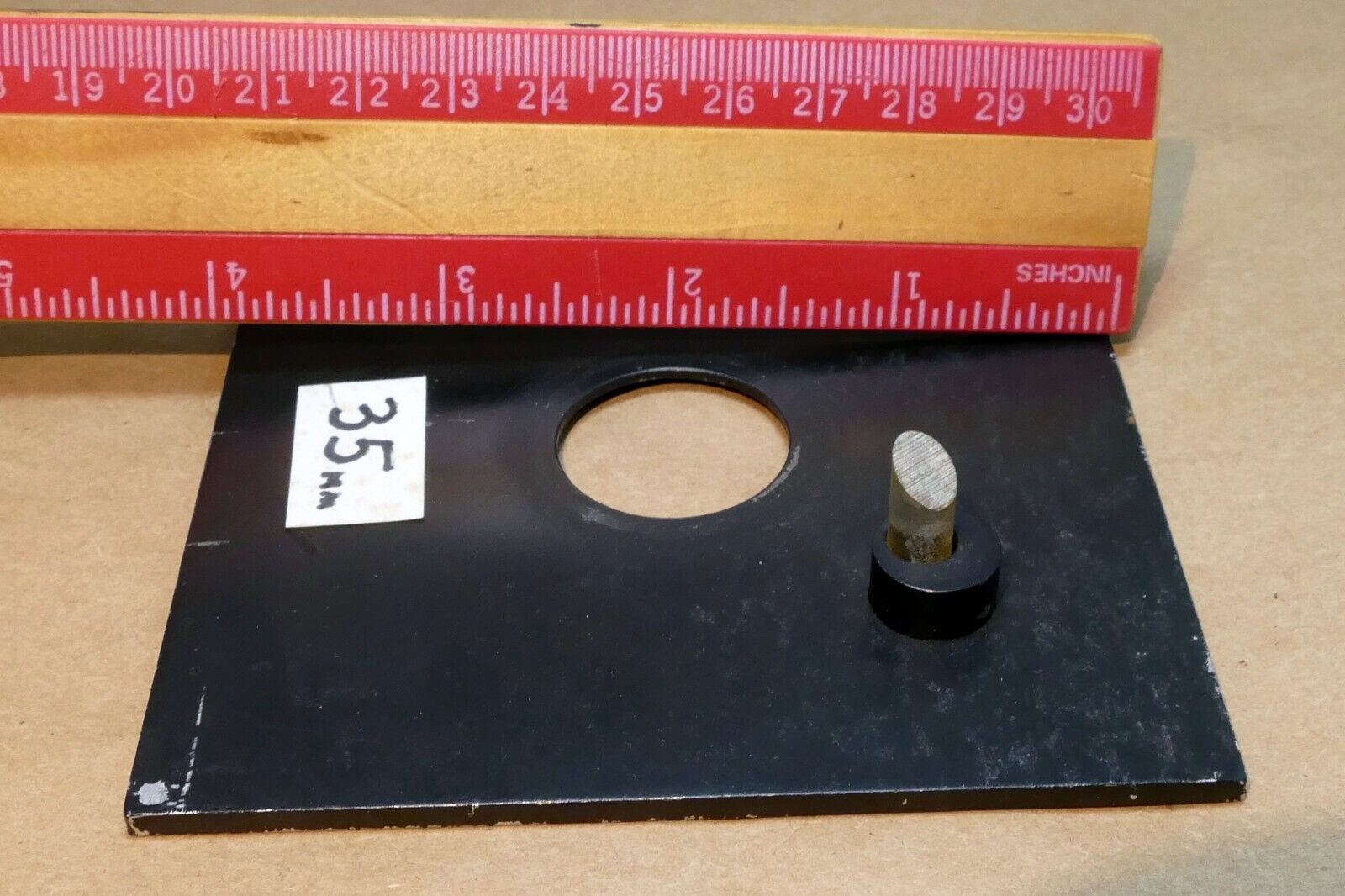Lens Board Plate  for enlarger  4X4" Schneider Kreuznach Componon