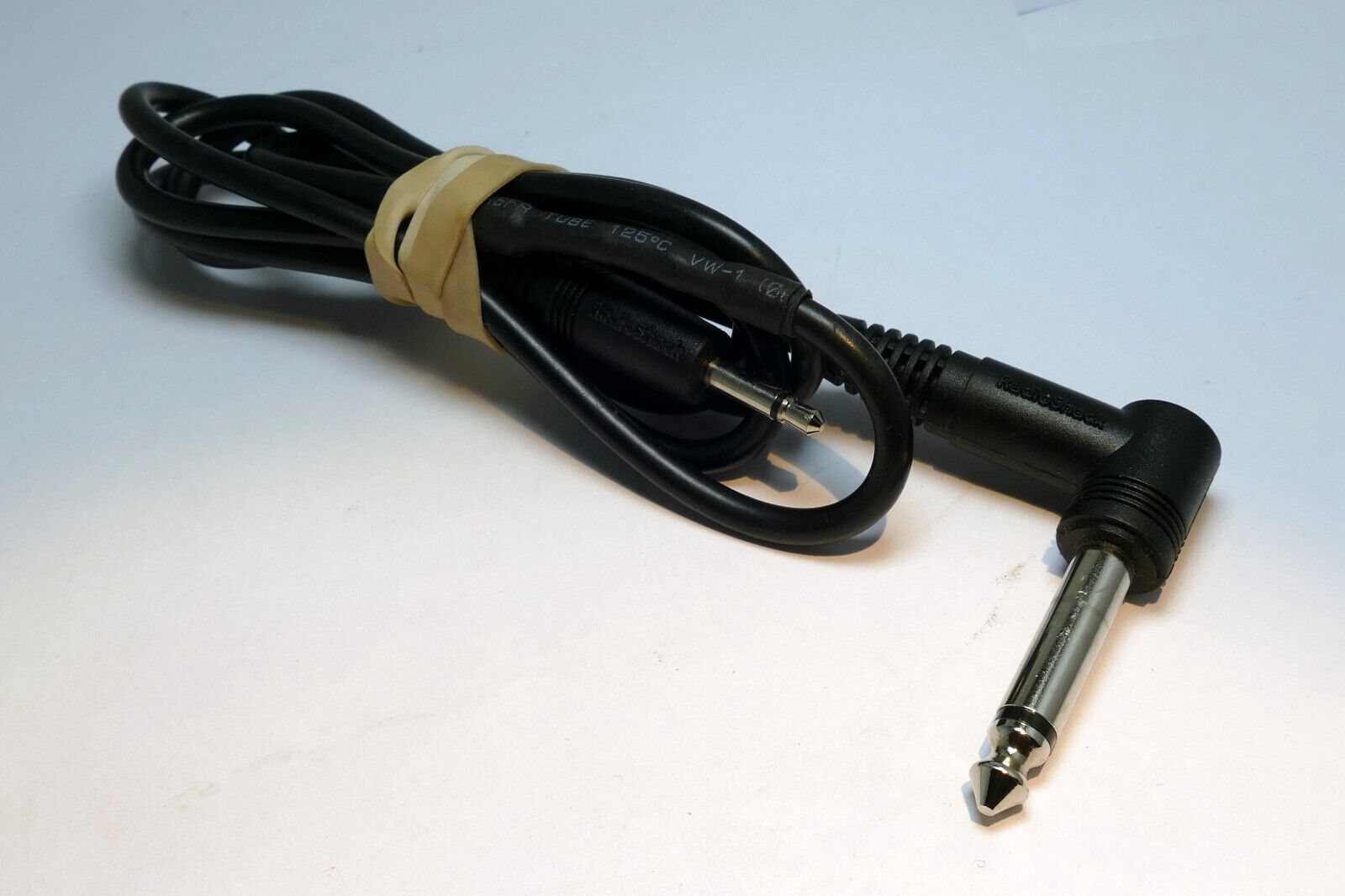 1/4 inch TS  Male to 3.5m Mono Audio  Cable 2  feet extension adapter