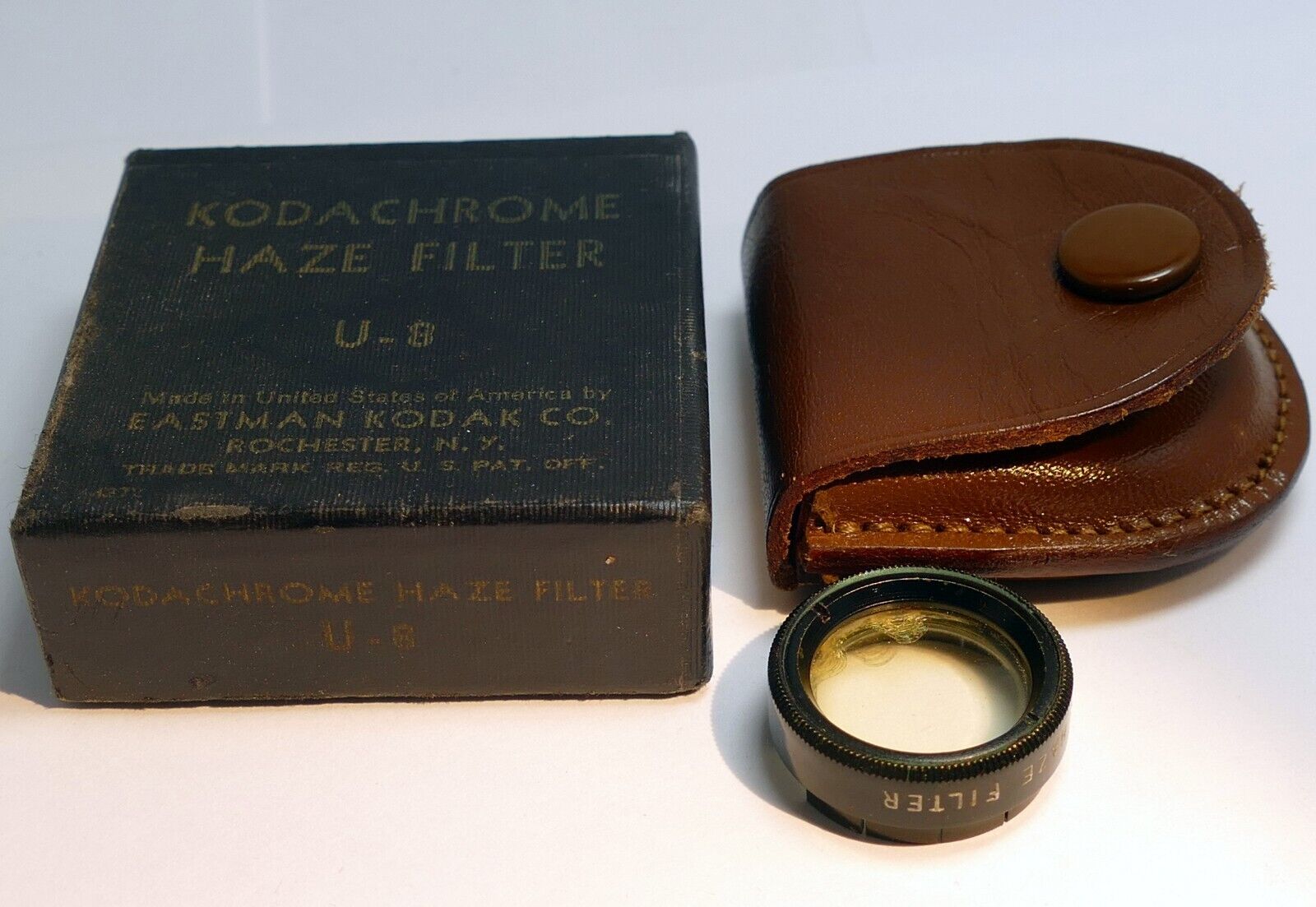 Kodak U8 Lens Filter A 85 Daylight warming  21mm Slip on type series 4