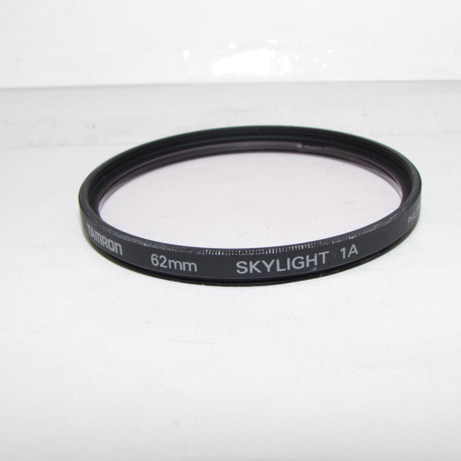 Genuine Tamron Skylight 1A 62mm Lens Filter Made in Philippines (with crack)