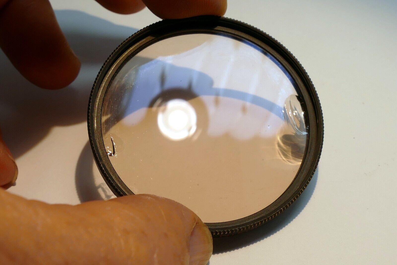 Nikon A2  52mm Warming Filter  - cracked edge - damaged