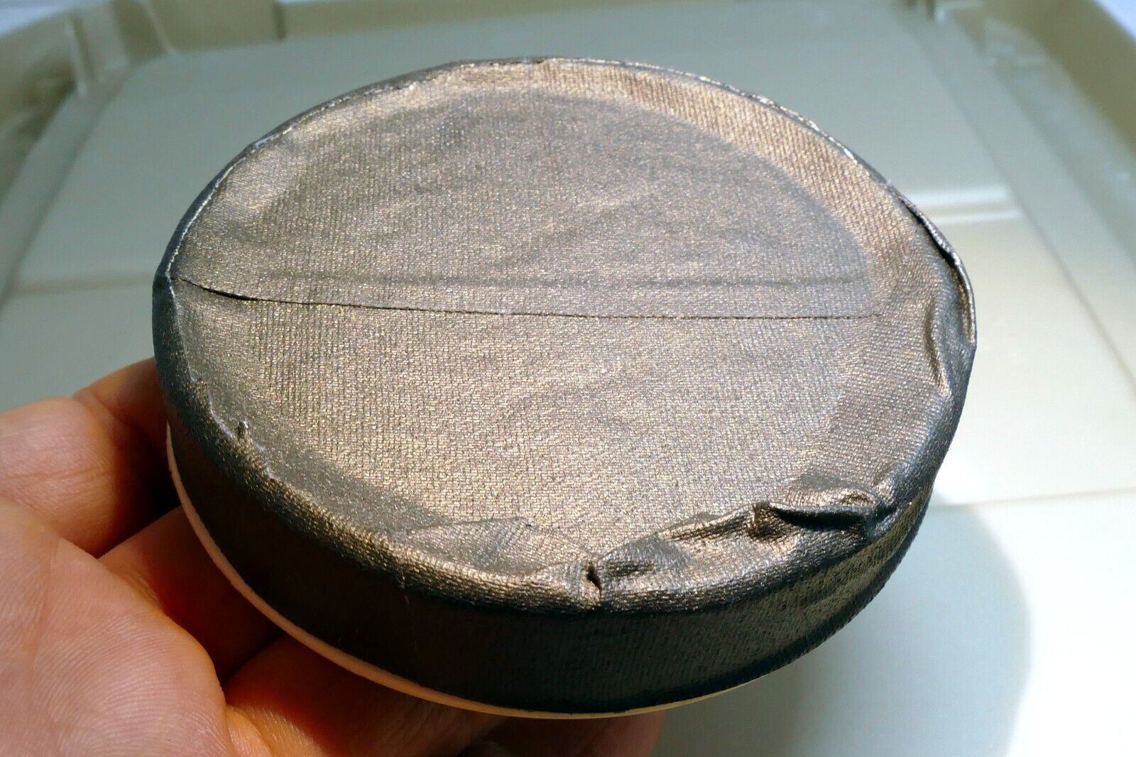 85-86mm Lens Cap  vintage slip on type  for telescope or lens (home made)