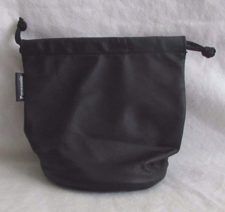 Panasonic Lens Soft Pouch Case/Storage Bag: 3x3X4" Drawstring  M4/3 - Free Shipp
