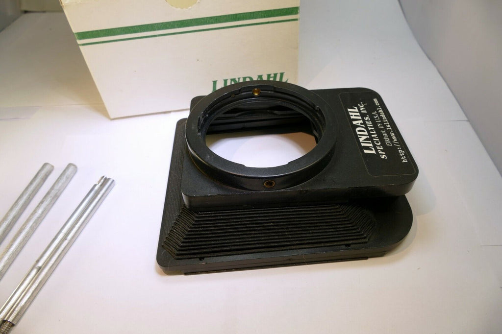 Lindahl Bellows lens Hood 31.1325 Bell-O-Shade Single 3X3 slot Hasselblad CF B60
