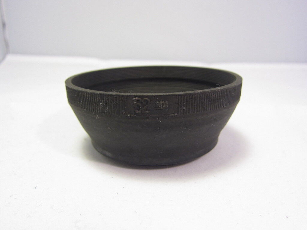 Used Generic Rubber Lens Hood 52mm Good Condition 6206021