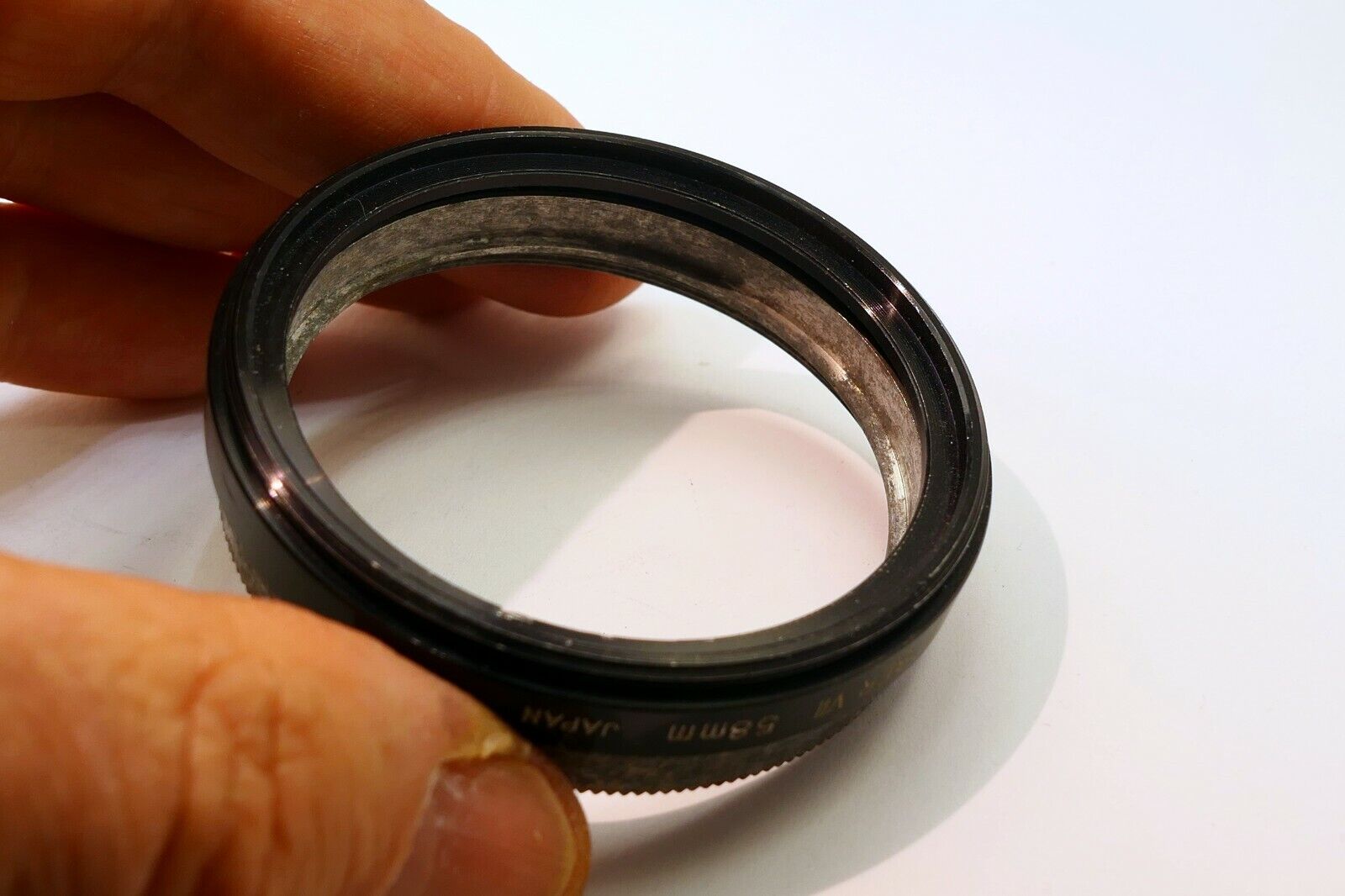 58mm to series 7 VII (54mm) Metal screw in  step-DOWN Ring adapter for lens