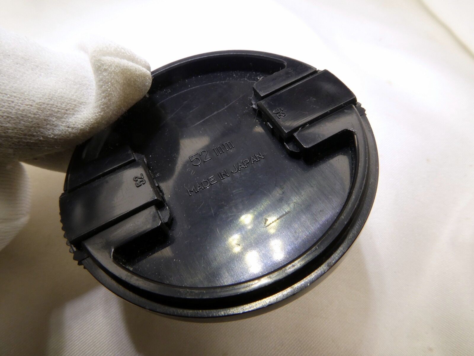 Sigma 52mm Front Lens Cap Snap on type all Black