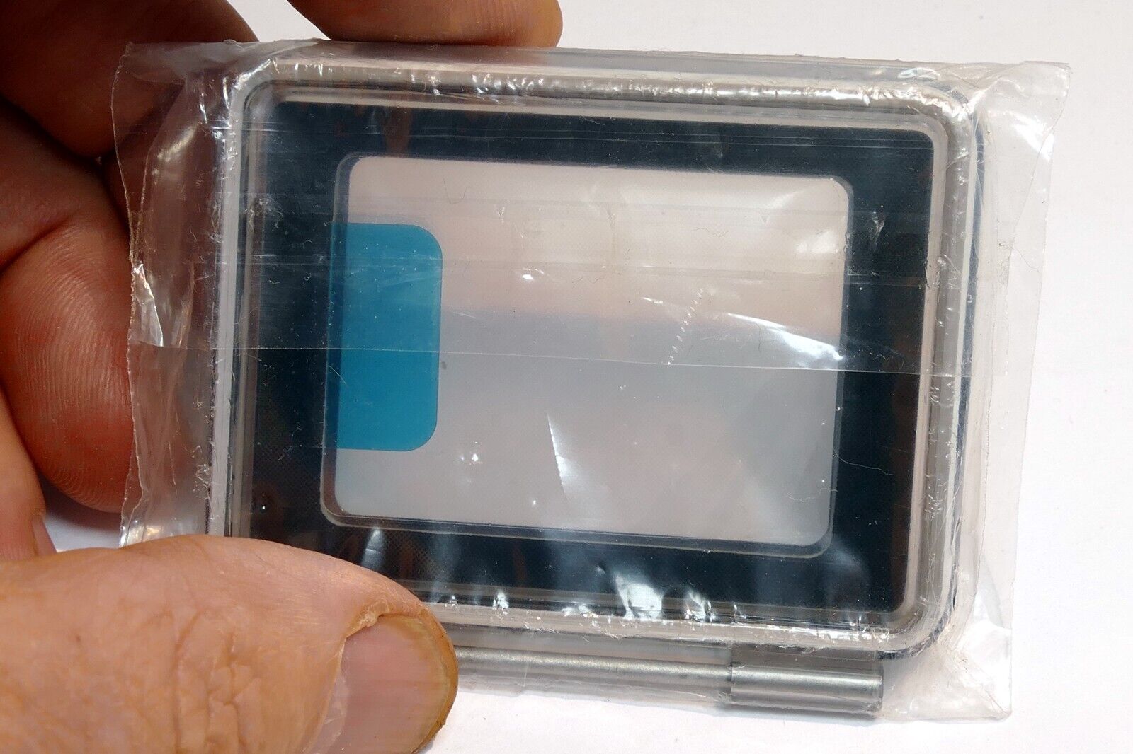 GoPro Hero  plastic back plate  for the hard case (clear ) - genuine OEM