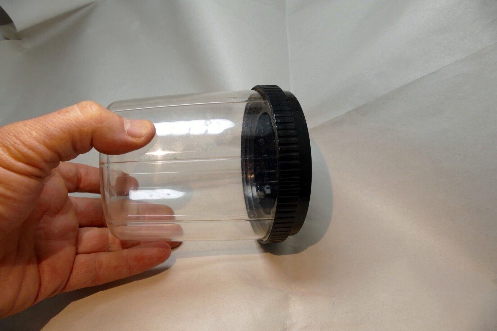 Hasselblad 4" Tall V Clear Bubble Lens Case C CF 50mm f/4 CF Zeiss Original OEM