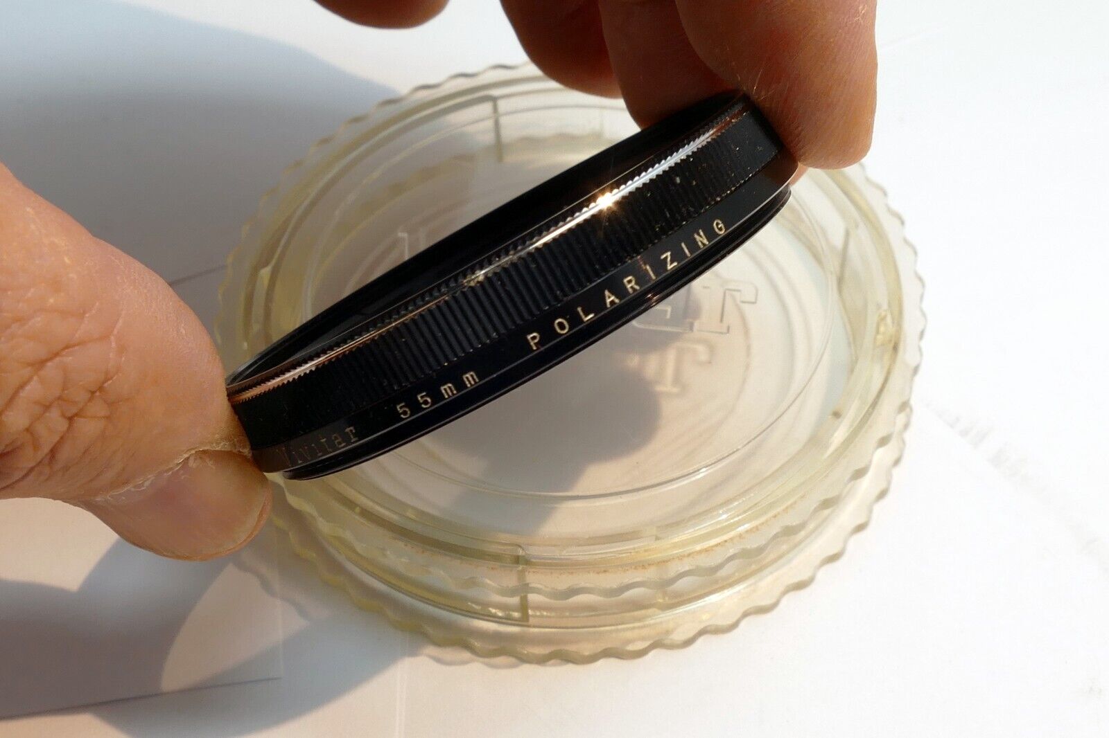 Vivitar 55mm Polar Polarizing  PL Linear  Filter - excellent condition