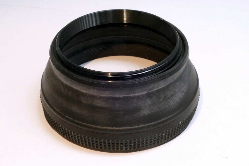 52mm Rubber Lens Hood Shade threaded for 50mm f1.8 lenses