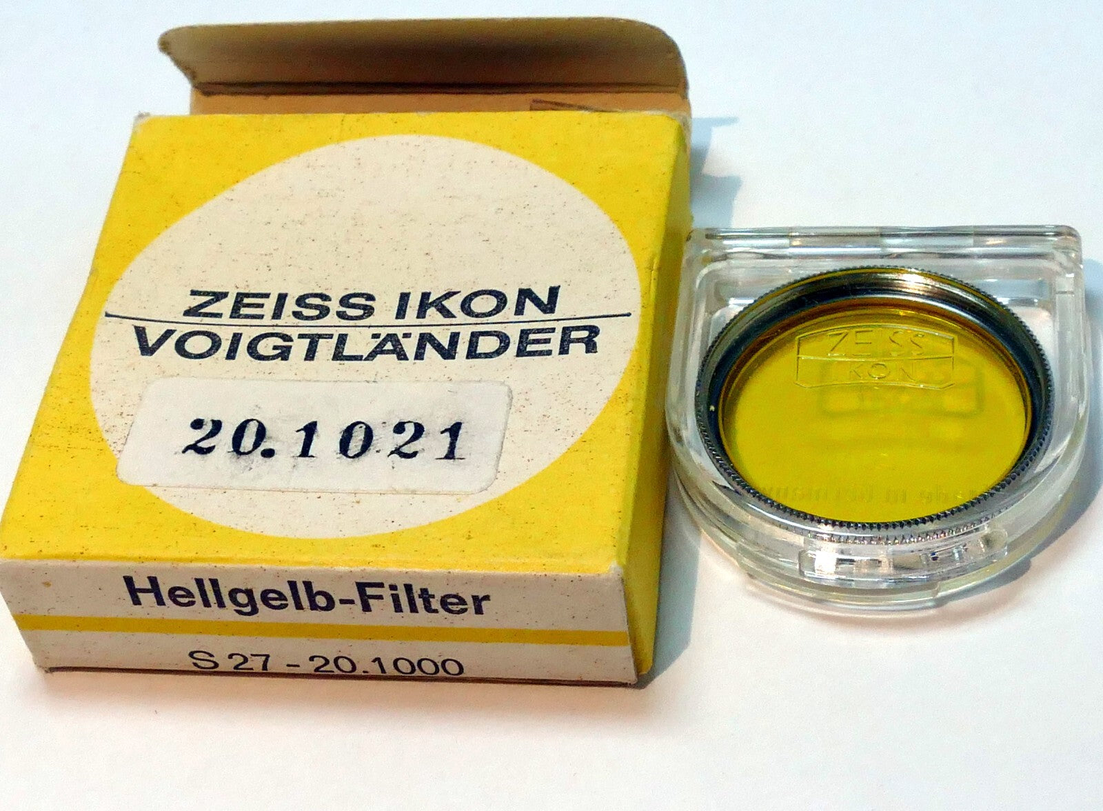Voigtlander ZEISS IKON S 27 2X G Yellow FILTER  27mm  light yellow 20.1000