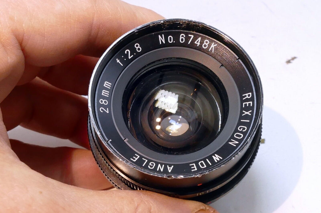 Rexigon 28mm f2.8 wide angle T2 Mount w/M42 Mount - AS IS Parts or Repair