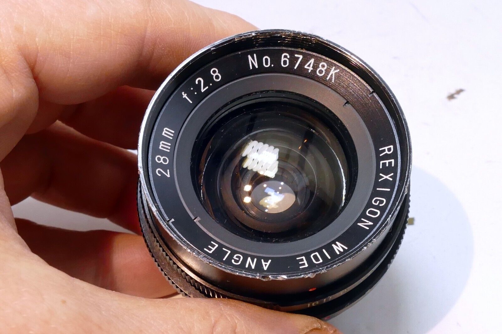 Rexigon 28mm f2.8 wide angle T2 Mount w/M42 Mount - AS IS Parts or Repair