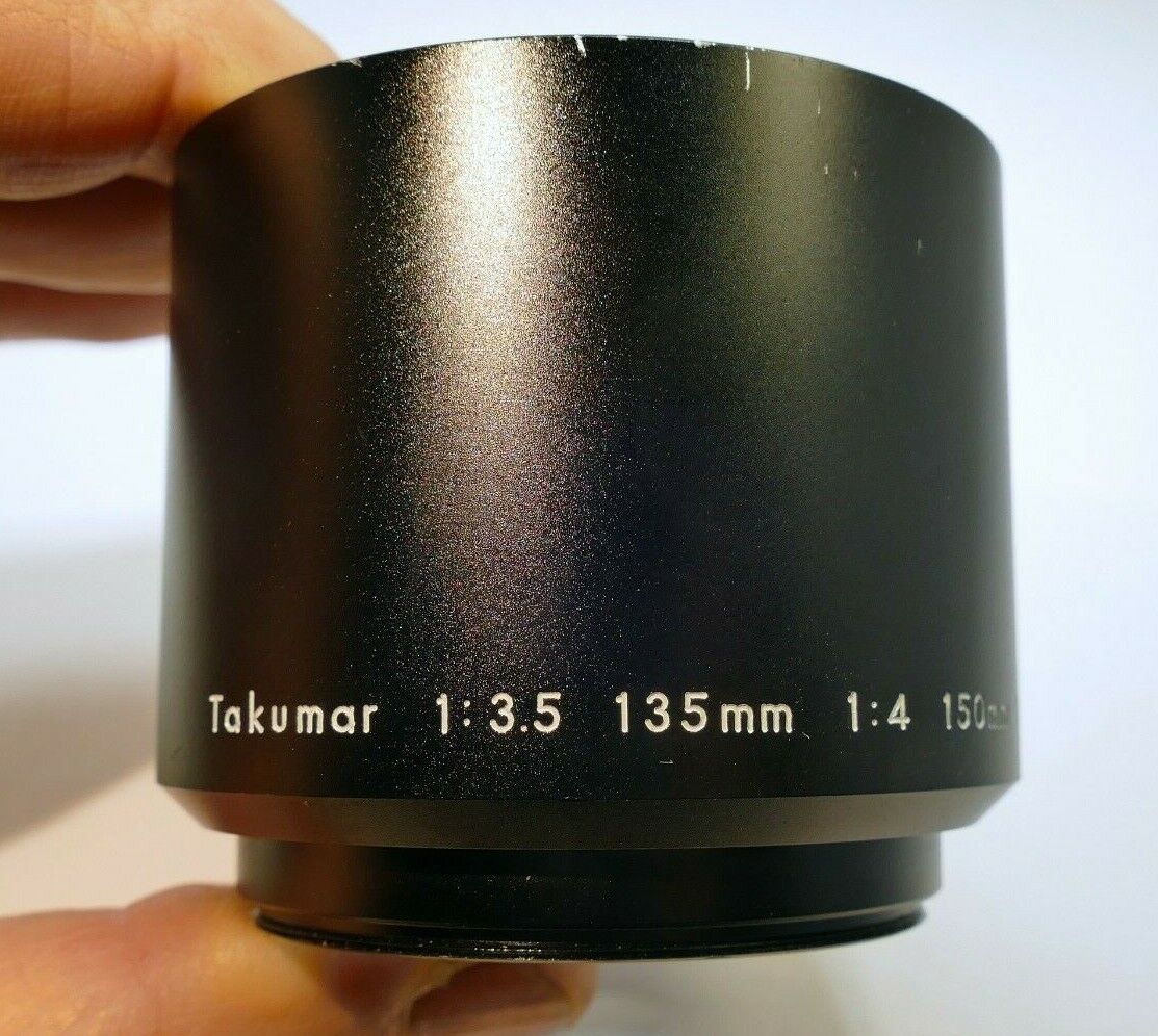 Pentax 49mm Lens Hood Shade Metal for Takumar Asahi 150mm f4 200mm f5.6 M42