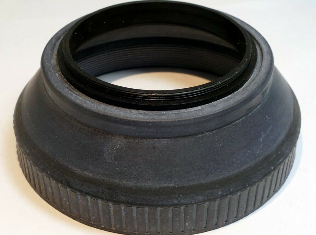 58mm Rubber Hood shade telephoto  collapsible for normal 35mm 50mm 85mm  lenses