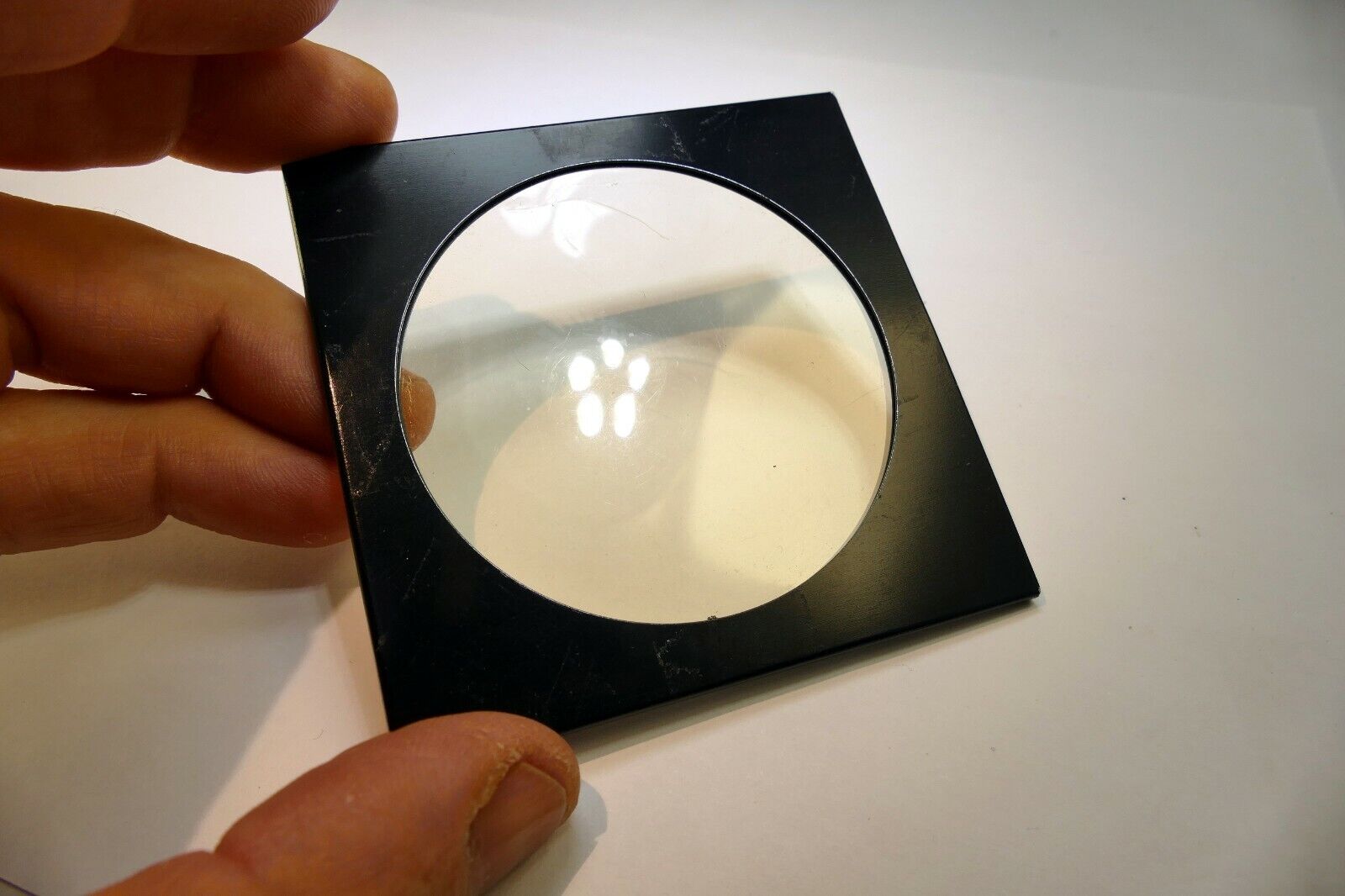 3X3" Amber 812 warming resin lens Filter   for Lindahl