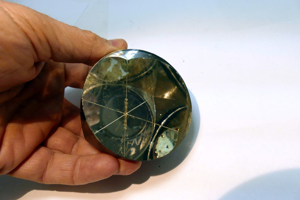POMCO 2.8" OD Round 90 degree prism corner cube
