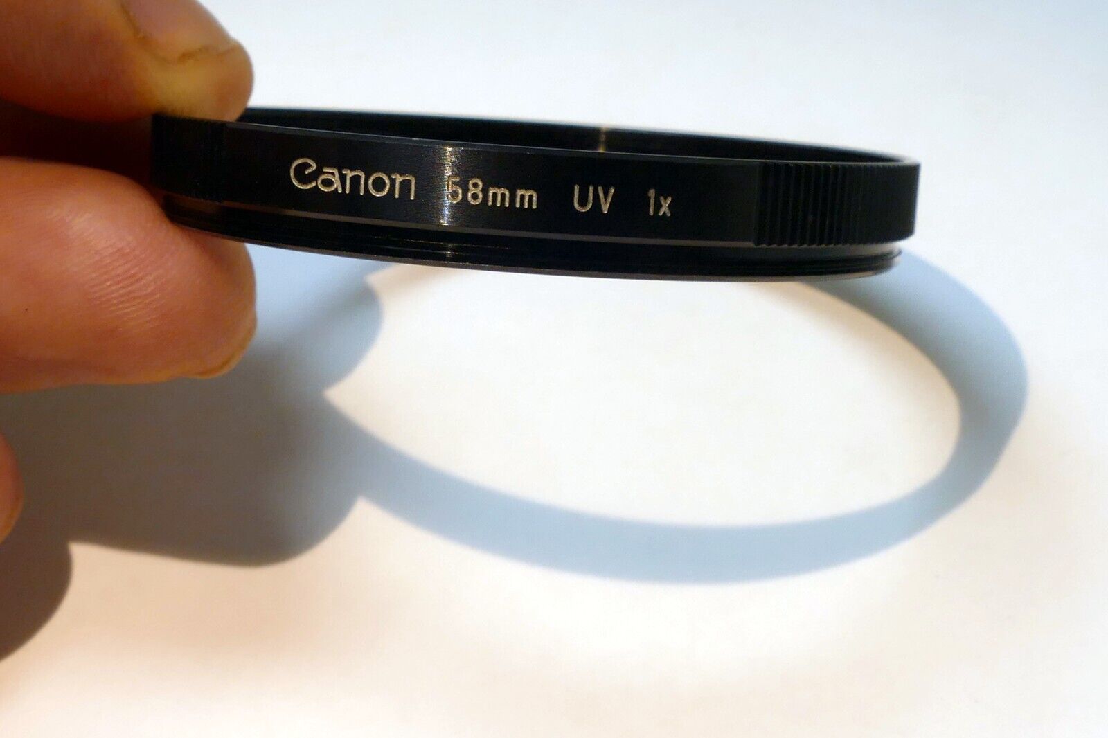 Canon UV 1X 58mm Lens Filter  Clear made in Japan  - Genuine OEM