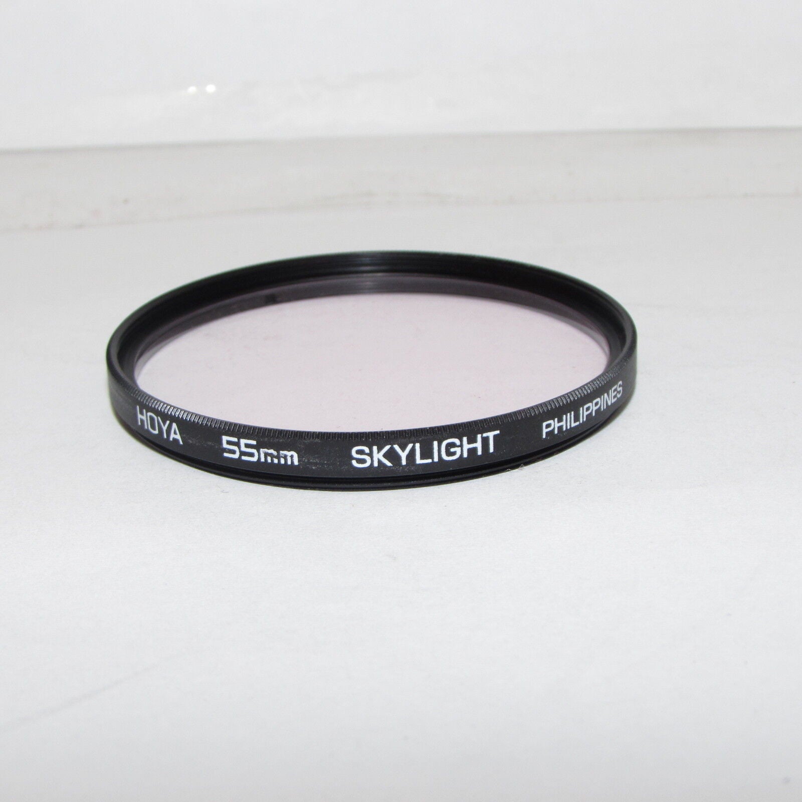 Used Hoya Skylight 55mm Lens Filter Made in Philippines O30313